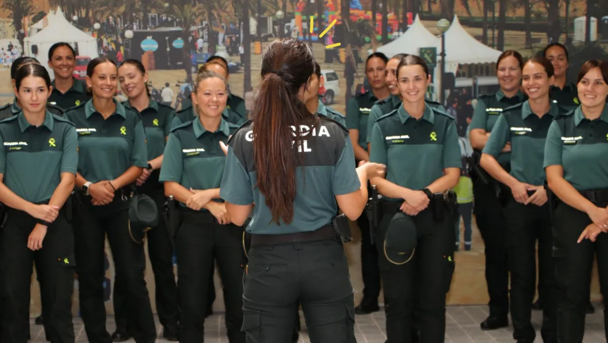 Pruebas físicas para la Guardia Civil en España